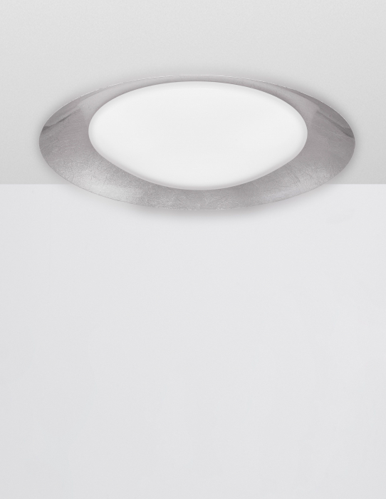 Plafoniera eleganta rotunda aurie/argintie Yacha Ø50 cm, iluminare LED dimabila, 9053821 - Novaluce [9]