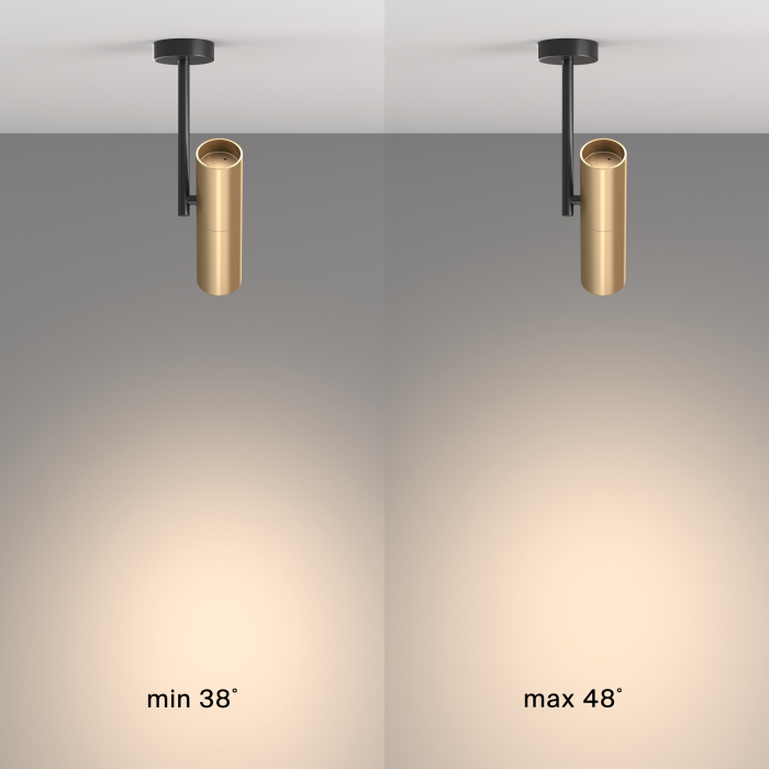 Plafonieră Elti, Aluminiu Negru, 10W, MAYTONI C020CL-01GB [6]