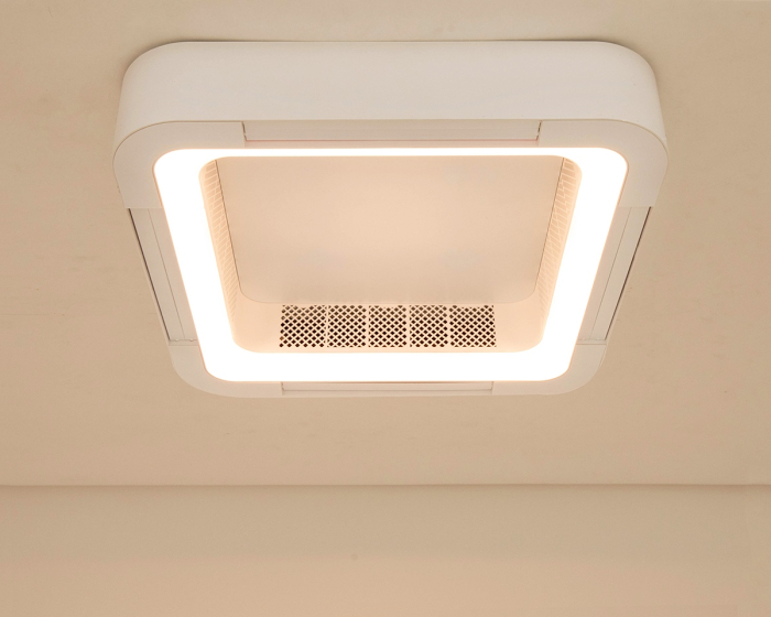 Plafonieră Fanlight 60x60x11 cm, Abs și Acril - Moosee [6]