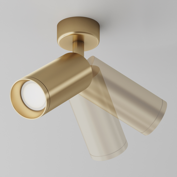 Plafonieră Focus, Aluminiu Auriu mat, 10W, MAYTONI C017CW-01MG [6]
