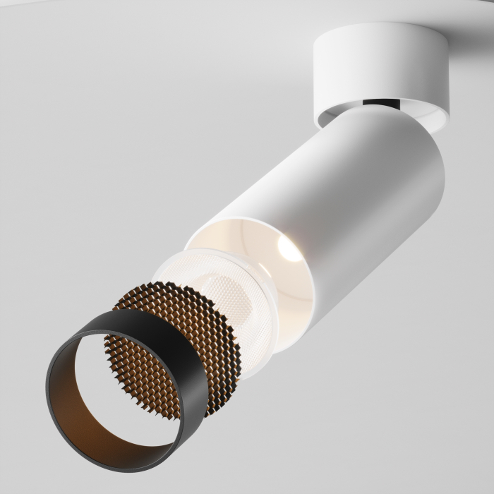 Plafonieră FOCUS LED, Aluminiu Alb, 12W, MAYTONI C055CL-L12W3K-W-D-W [7]