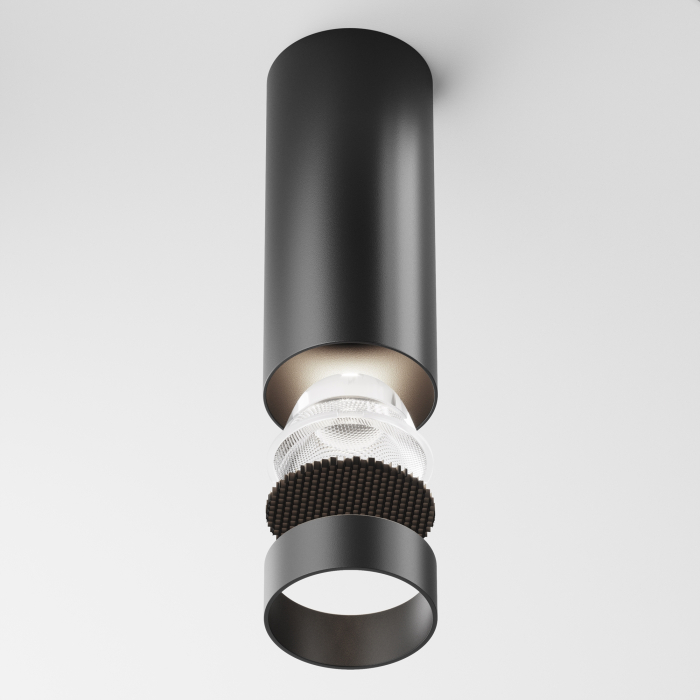 Plafonieră FOCUS LED, Aluminiu Negru, 12W, MAYTONI C056CL-L12B4K-W-B [6]