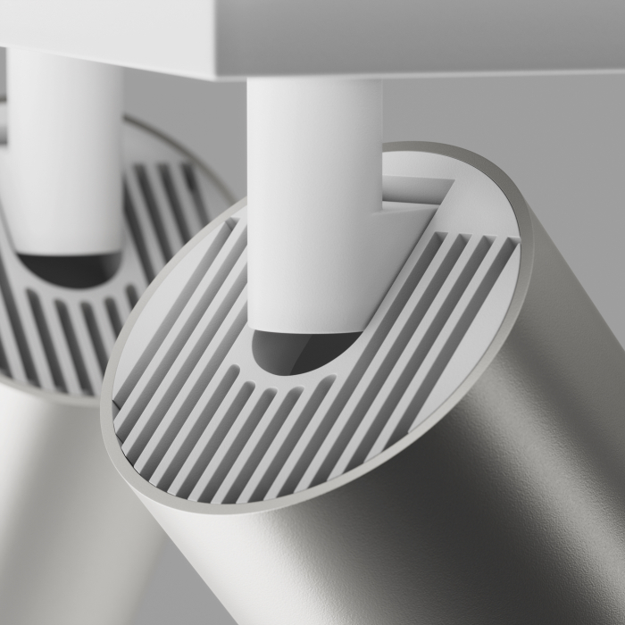 Plafonieră FOCUS S, Aluminiu Alb, 10W, MAYTONI C051CL-U-2WS [4]