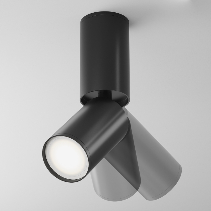 Plafonieră FOCUS S, Aluminiu Negru, 10W, MAYTONI C051CL-01B [5]