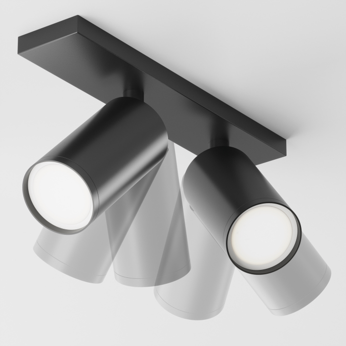Plafonieră FOCUS S, Aluminiu Negru, 10W, MAYTONI C051CL-U-2B [6]