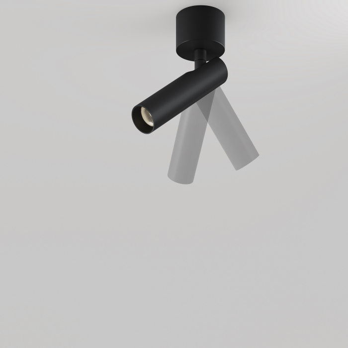 Plafonieră Focus T, Aluminiu Negru, 6W, MAYTONI C141CL-L125-6W3K-B [9]
