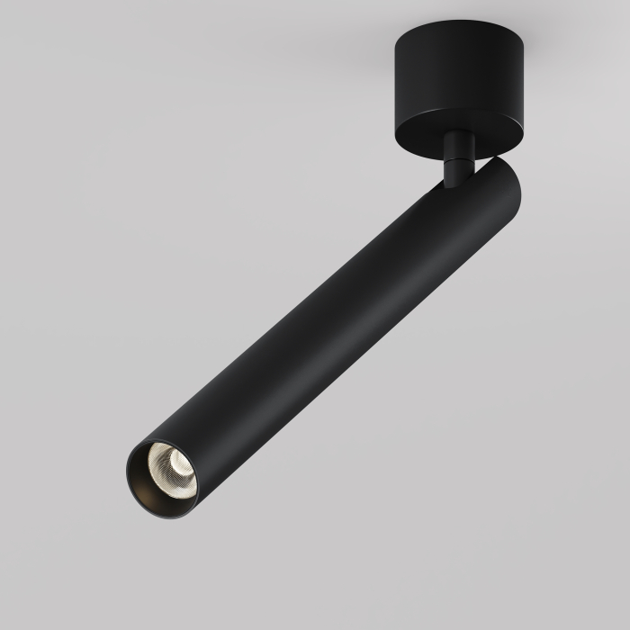 Plafonieră Focus T, Aluminiu Negru, 6W, MAYTONI C141CL-L300-6W3K-B [6]
