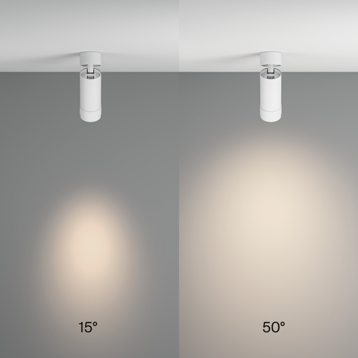 Plafonieră Focus Zoom, Aluminiu Alb, 12W, MAYTONI C055CL-L12W4K-Z-W [7]