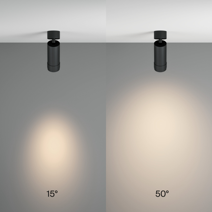 Plafonieră Focus Zoom, Aluminiu Negru, 12W, MAYTONI C055CL-L12W4K-Z-B [7]