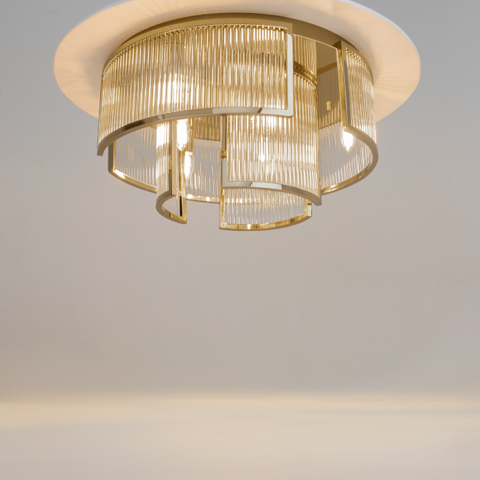 Plafonieră Frame, Metal Auriu, 60W, MAYTONI MOD174CL-06G [4]