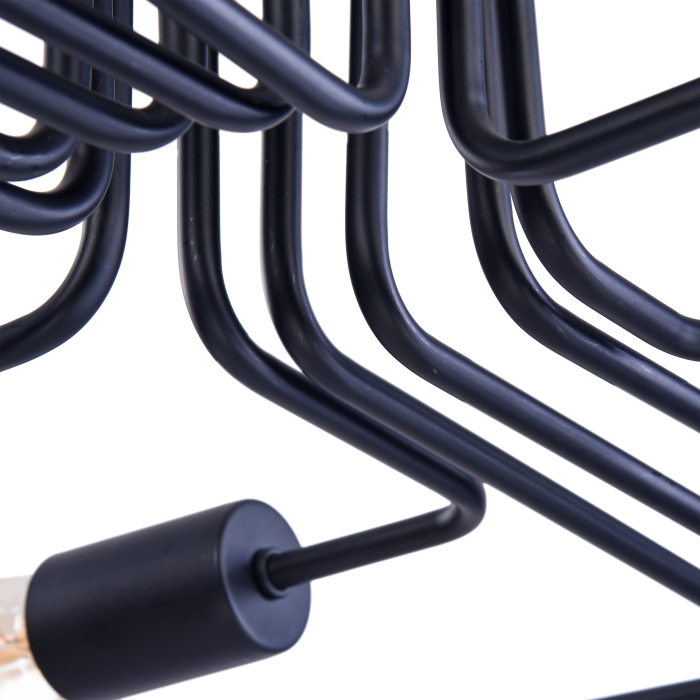Plafonieră Gilbert, Metal Negru, 60W, Maytoni T532CL-12B [4]