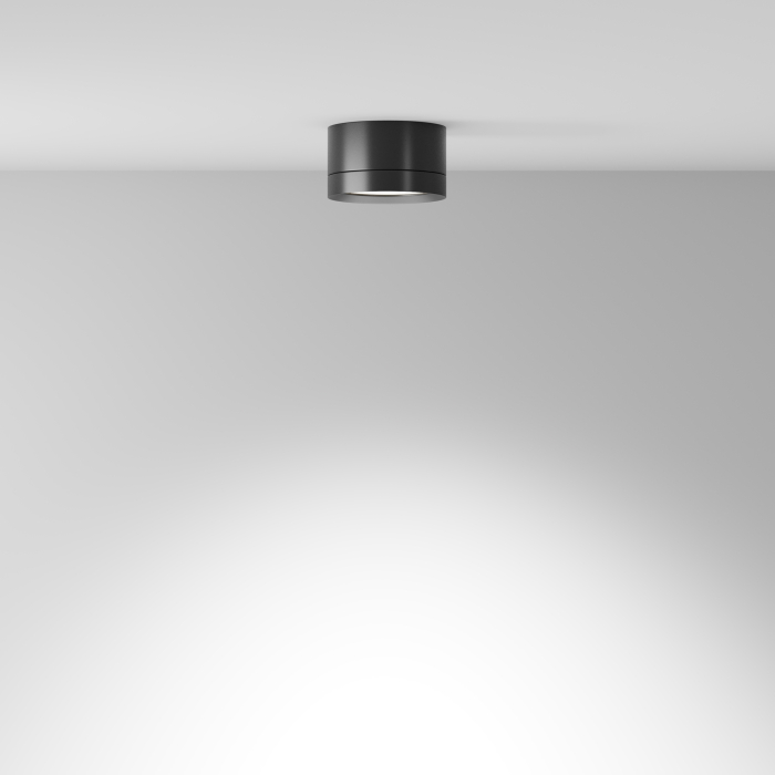 Plafonieră HOOP, Aluminiu și plastic Negru, 12W, MAYTONI C086CL-GX53-SRD-B [5]
