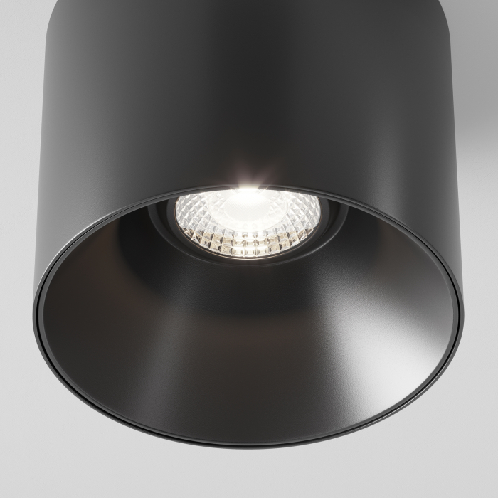 Plafoniera LED Alfa C064CL-01-15W4K-D-RD-B, dimabila, 15W, 1280lm, lumina neutra, IP20, neagra, Maytoni [2]