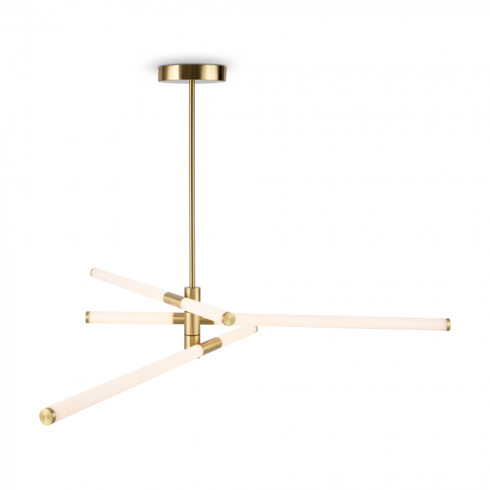 Plafoniera LED Axis MOD106CL-L40G3K, 40W, 3600lm, lumina calda, IP20, aurie, Maytoni [1]