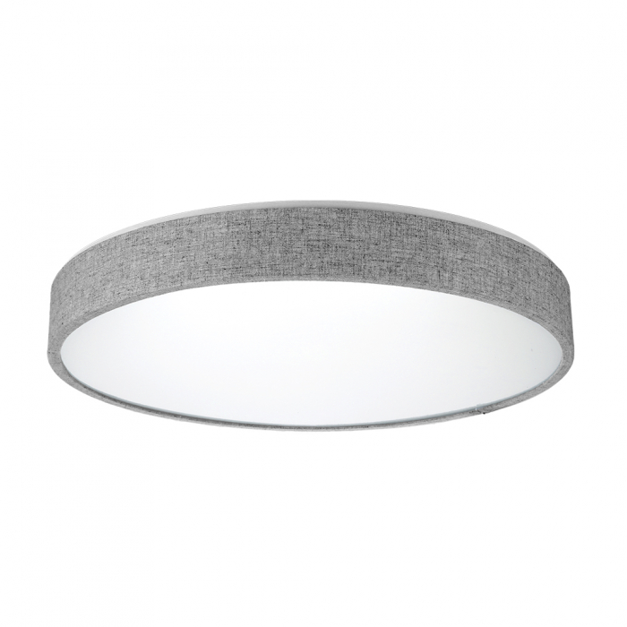 Plafoniera LED dimabila Floria Ø 48 cm, material textil bej/gri, AZ 2716 - Azzardo [2]