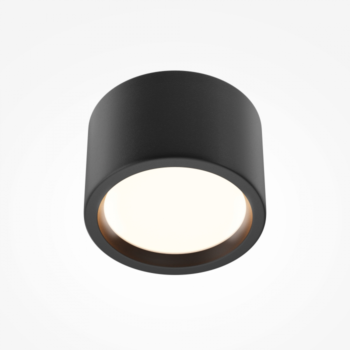 Plafoniera LED Hydra C090CL-10W3K-B, 10W, 600lm, lumina calda, IP44, neagra, Maytoni [2]