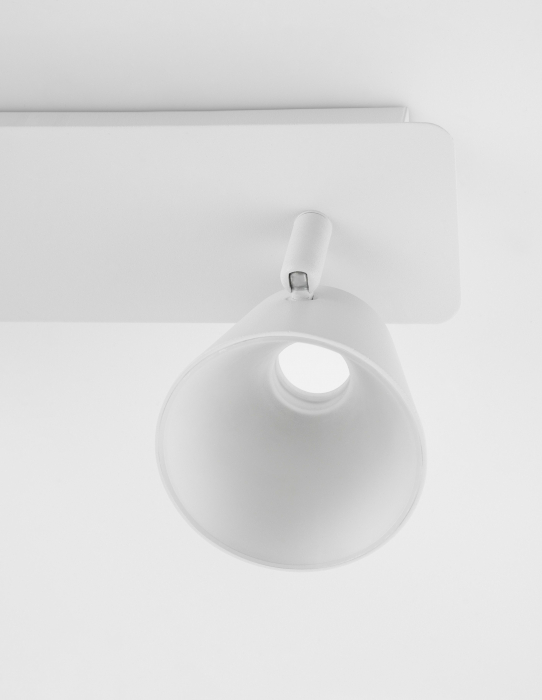 Plafoniera LED liniara alba Dalen cu 2 spoturi reglabile, 9155362 - Novaluce [5]