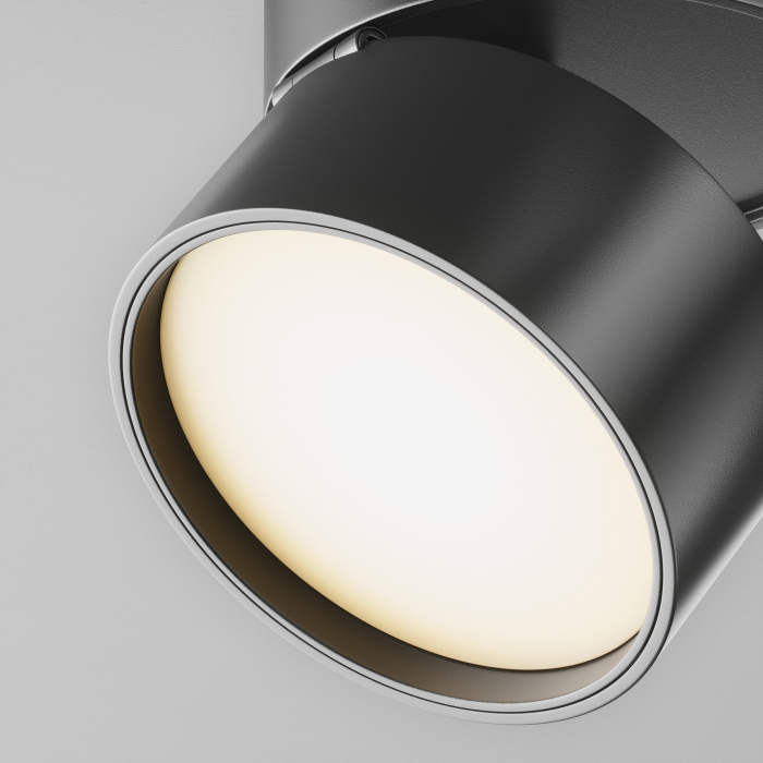 Plafoniera LED Onda C024CL-L12B3K, 12W, 700lm, lumina calda, IP20, neagra, Maytoni [2]