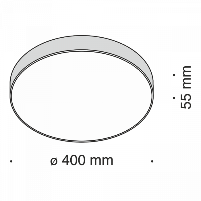 Plafoniera LED Zon C032CL-L48B4K, 48W, 4800lm, lumina neutra, IP20, neagra, Maytoni [3]