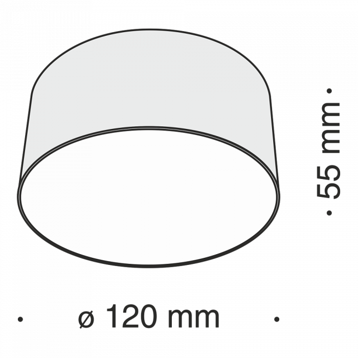 Plafoniera LED Zon C032CL-L48B4K, 48W, 4800lm, lumina neutra, IP20, neagra, Maytoni [11]