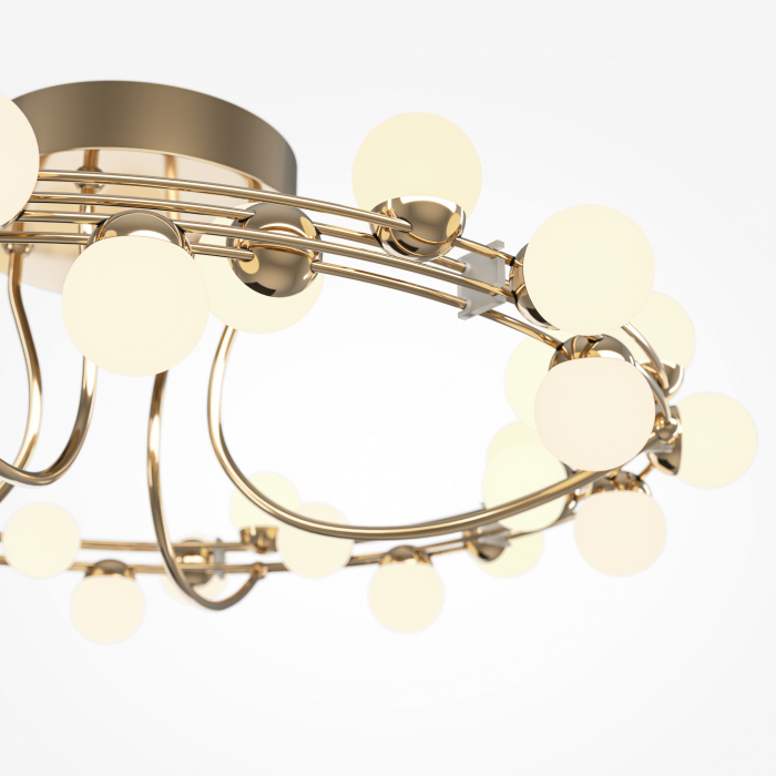 Plafoniera LED Tessara MOD081CL-L36G3K, 55W, 4100lm, lumina calda, IP20, aurie+alba, Maytoni [2]