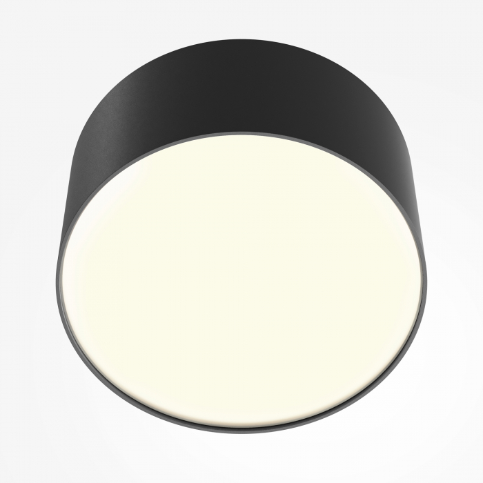 Plafoniera LED Zon C032CL-12W3K-RD-B, 12W, 600lm, lumina calda, IP20, neagra, Maytoni [2]