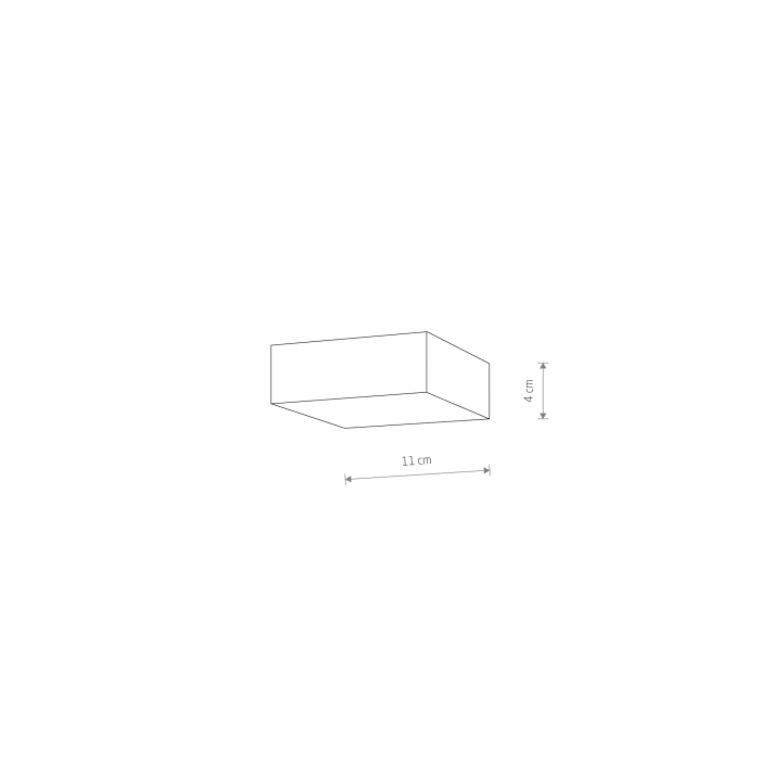Plafoniera LID SQUARE LED 15W 10420 Nowodvorski [5]