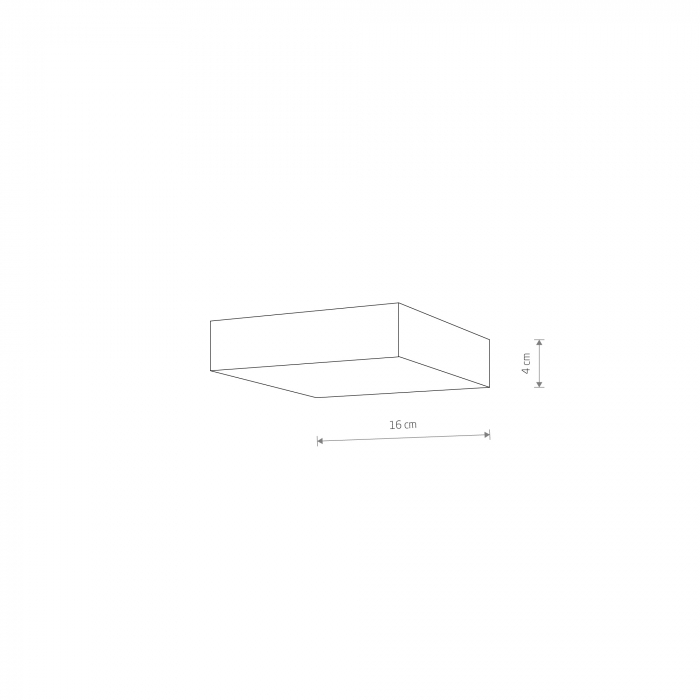 Plafoniera LID SQUARE LED 25W 10430 Nowodvorski [6]