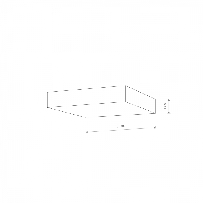 Plafoniera LID SQUARE LED 35W 10431 Nowodvorski [6]