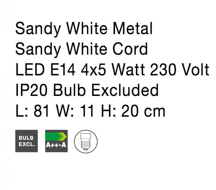 Plafoniera liniara alba ajustabila cu 2/4 surse de lumina Dipa, din metal, 9155422 - Novaluce [9]
