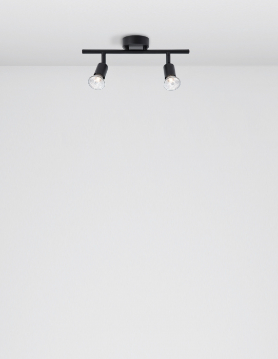 Plafoniera liniara nichel/cupru/negru/auriu/alb/maro cu 2/3/4 spoturi LED Marila, din metal, 661002 - Novaluce [42]