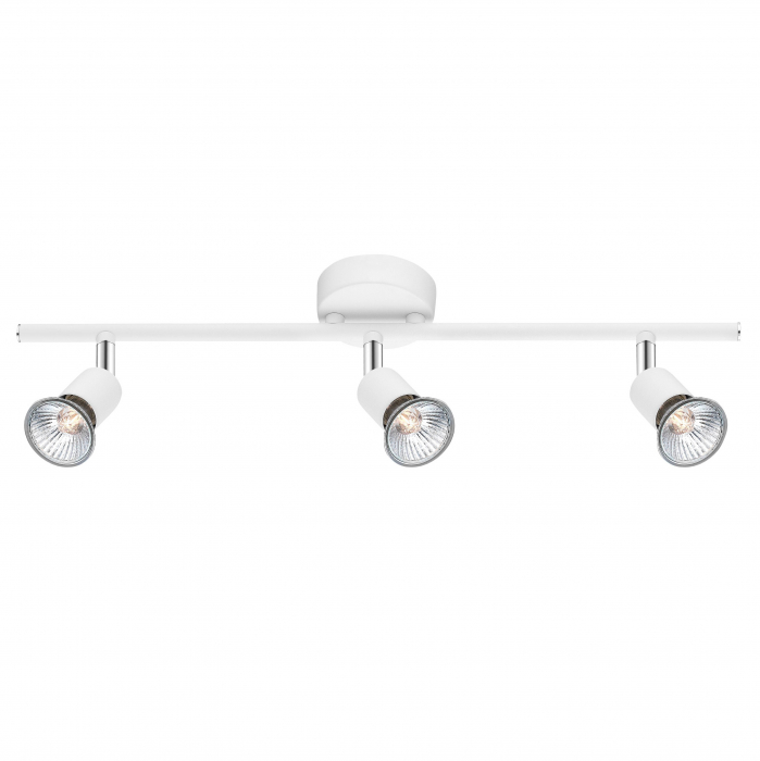 Plafoniera liniara nichel/cupru/negru/auriu/alb/maro cu 2/3/4 spoturi LED Marila, din metal, 661002 - Novaluce [15]