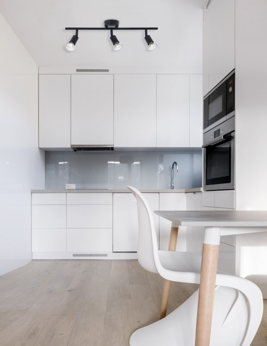 Plafoniera liniara nichel/cupru/negru/auriu/alb/maro cu 2/3/4 spoturi LED Marila, din metal, 661002 - Novaluce [47]