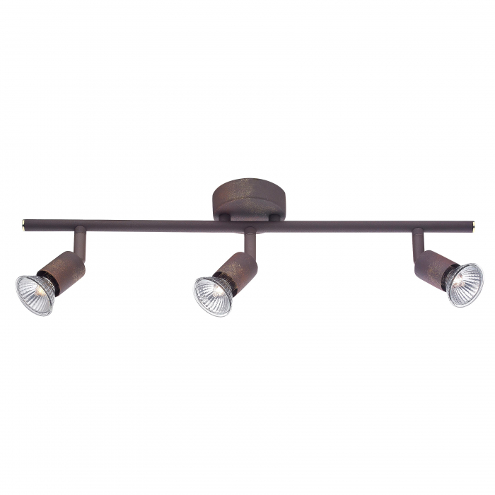 Plafoniera liniara nichel/cupru/negru/auriu/alb/maro cu 2/3/4 spoturi LED Marila, din metal, 661002 - Novaluce [23]