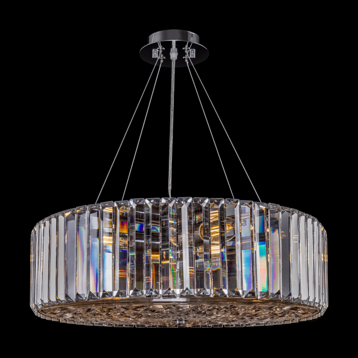 Plafoniera Recinto MOD080CL-08CH, 8xE27, crom+transparenta, IP20, Maytoni [2]