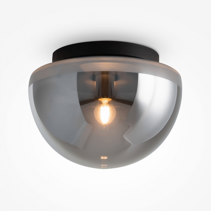 Plafoniera Glassy MOD270CL-01B, 1xE27, fumurie+neagra, IP20, Maytoni [1]
