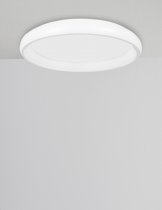 Plafoniera moderna rotunda LED dimabila Idalia diverse dimensiuni, neagra/gri/maro/alba, 8105605 D - Novaluce [2]