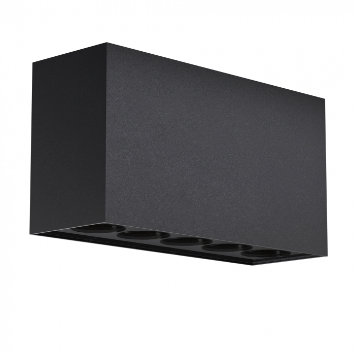 Plafoniera pentru exterior LED Ares O309CL-L10GF3K, 10W, 700lm, lumina calda, IP54, grafit, Maytoni [1]