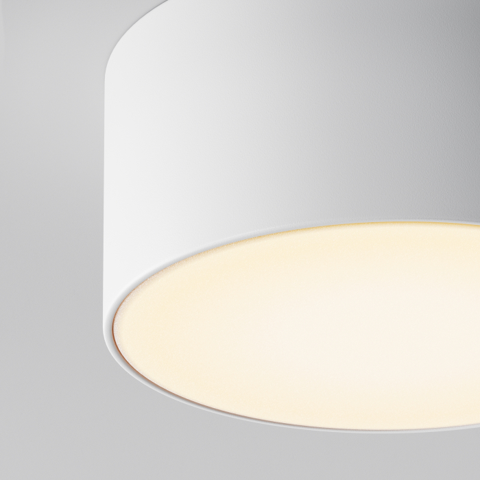 Plafoniera pentru exterior LED Zon O430CL-L15W3K, 15W, 900lm, lumina calda, IP65, alba, Maytoni [2]