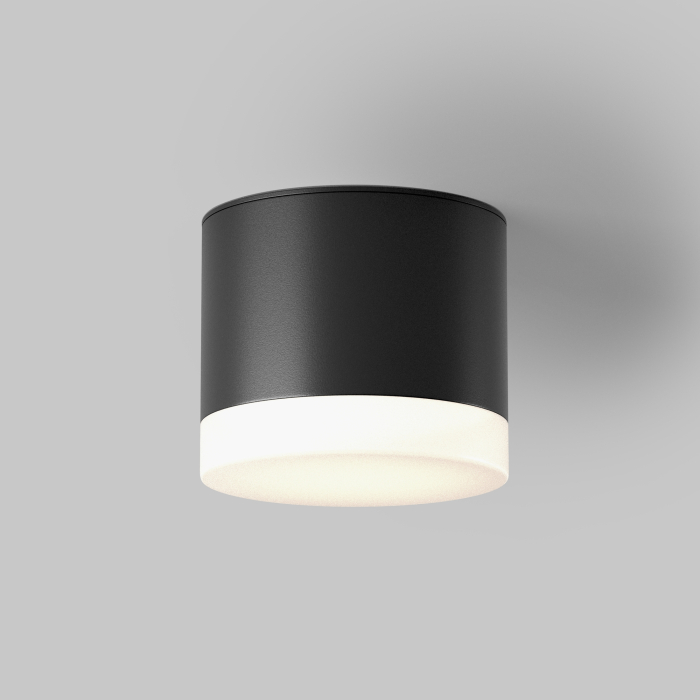 Plafonieră PAULINE, Aluminiu și acril Negru, 12W, MAYTONI C087CL-GX53-B [5]