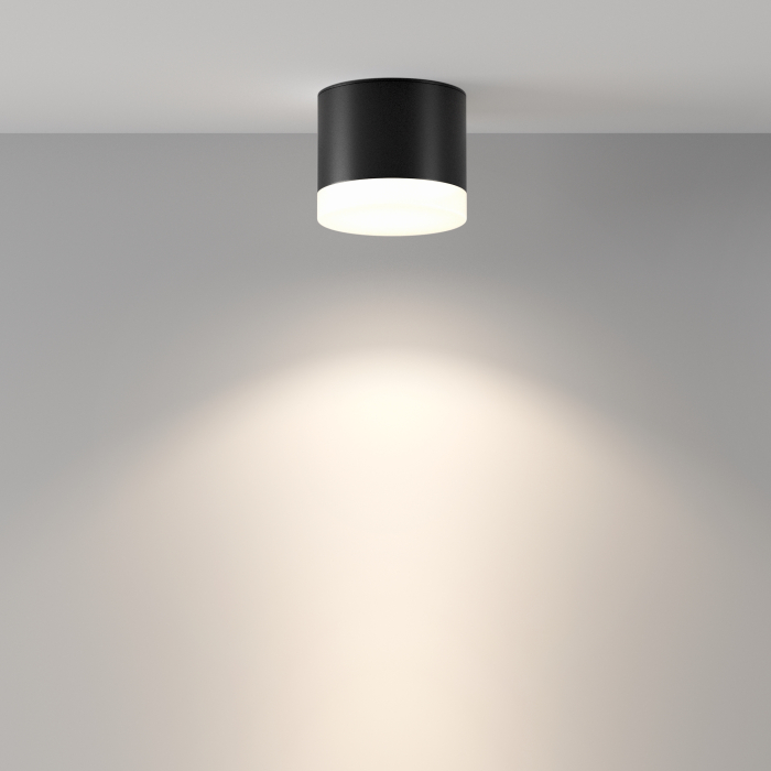 Plafonieră PAULINE, Aluminiu și acril Negru, 12W, MAYTONI C087CL-GX53-B [6]