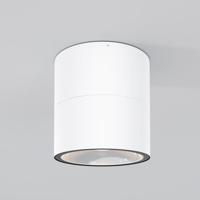 Plafoniera pentru exterior LED Spin O310CL-L12W3K, 12W, 1050lm, lumina calda, IP54, alba, Maytoni [1]