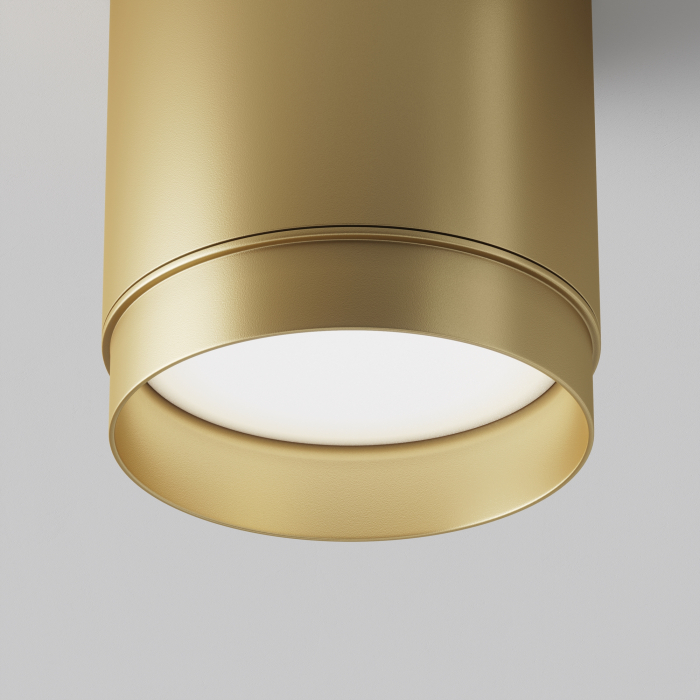 Plafonieră Polar, Aluminiu și plastic Auriu mat, 12W, MAYTONI C088CL-GX53-MG [7]