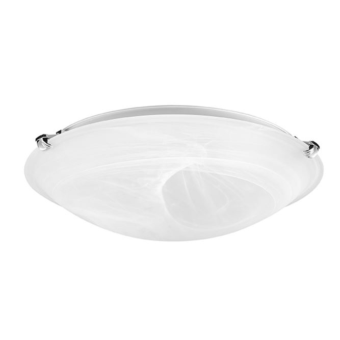 Plafoniera rotunda alba Laur Ø 30/40 cm din sticla, 605801 - Novaluce [2]