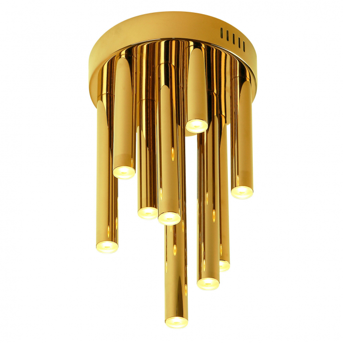 Plafoniera rotunda cupru/crom/auriu finisaje LED dimabil Tonia Ø 20/60 cm, metal/acril, C0115D - Maxlight [4]