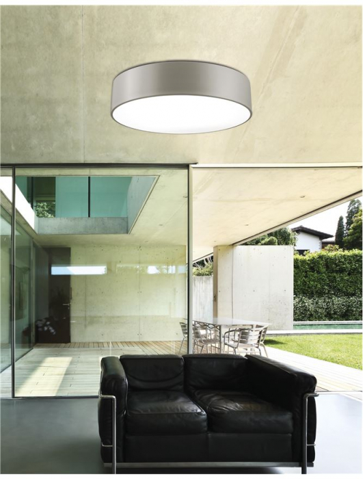 Plafoniera rotunda diverse culori Dima Ø 45/50 cm, din metal, 8218402 - Novaluce [8]