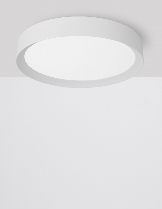 Plafoniera rotunda LED alba/neagra/maro Alise 50 cm, design modern, 9818452 - Novaluce [11]