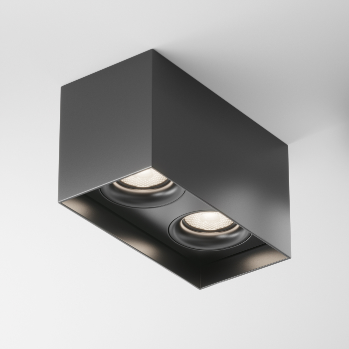Plafonieră Slim, Aluminiu Negru, 10W, MAYTONI C015CL-02B [3]