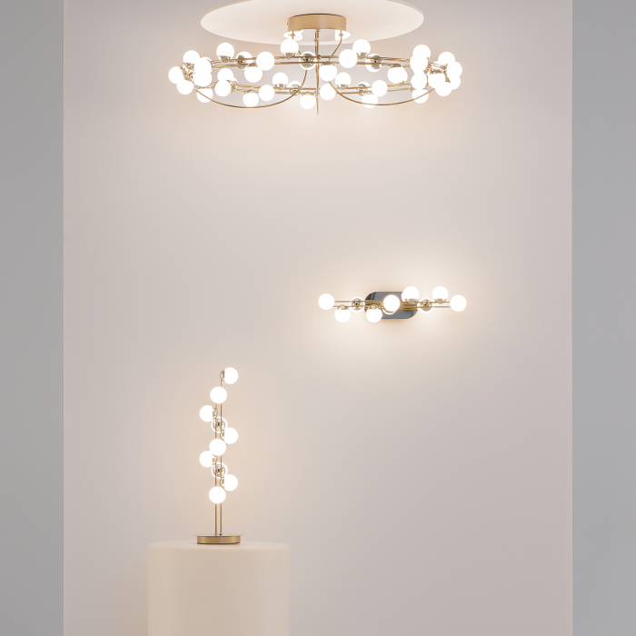 Plafonieră Tessara, Oțel inoxidabil Auriu, 72W, MAYTONI MOD081CL-L48G3K [4]