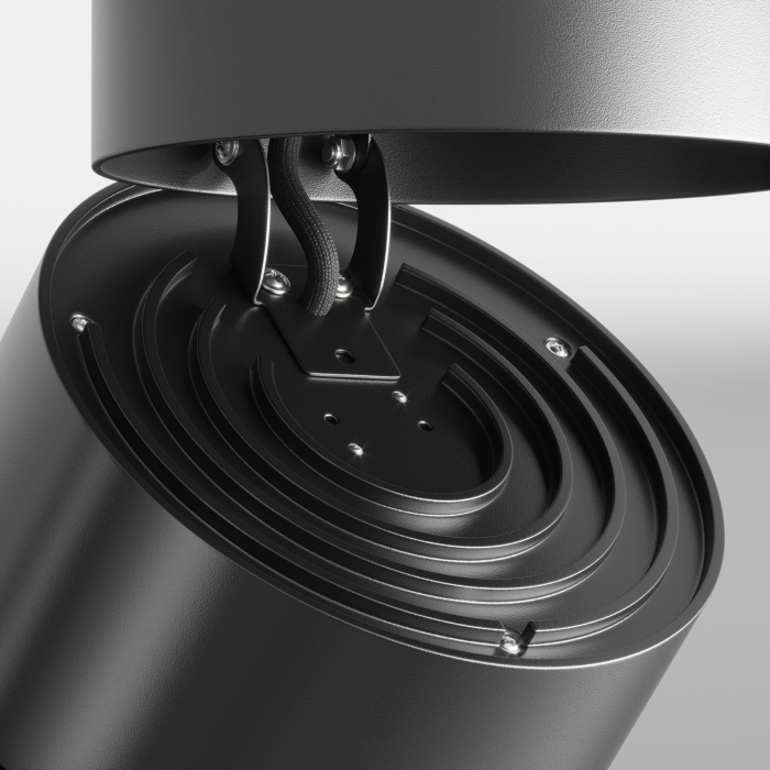 Plafonieră Yin, Aluminiu Negru, 15W, MAYTONI C084CL-15W3K-D-B [4]